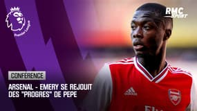 Arsenal - Emery se réjouit des "progrès" de Pépé