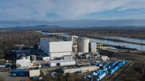 La centrale de Fessenheim en février 2020, dans l'est de la France.