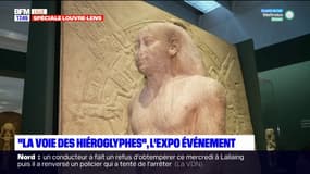 10 ans du Louvre-Lens: la pierre de Rosette au coeur de l'exposition sur Champollion