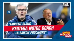 OL : "Blanc restera notre coach la saison prochaine" confirme Aulas sur RMC