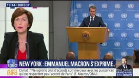 Débrief de la conférence de presse d'Emmanuel Macron après son discours à l'ONU