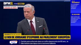 Les "attaques" contre l'Iran sont une "menace" pour la région, déplore le roi de Jordanie au Parlement européen