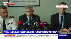 Mort de Lilian Dejean: l'arrestation du suspect "est une satisfaction", déclare le procureur de Grenoble