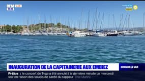Var: inauguration de la capitainerie du port Saint-Pierre de l'île des Embiez