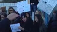 Rassemblement de lycéens pour la libération d'un de leur camarade sans-papiers à Six-Fours. - Témoins BFMTV