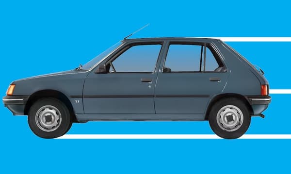 Dès sa première année de commercialisation, la Peugeot 205 est un succès.