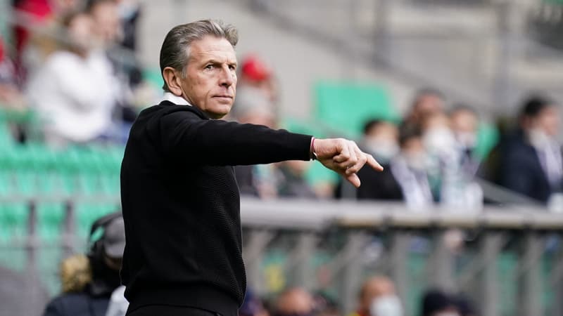 Claude Puel, l'ancien entraîneur de l'AS Saint-Etienne.
