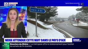 L'arrivée de la neige attendue dans la nuit de lundi à mardi dans le Pays d'Aix