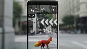 La réalité augmentée permettra d'afficher un animal qui servira de guide à l'utilisateur