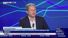 Stéphane Prevost (La Financière Responsable): Quelles performances pour les valeurs vertes depuis le 1er janvier ?  - 13/07