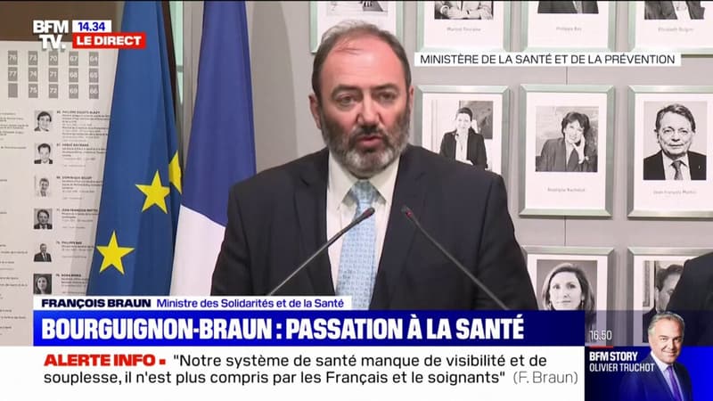 François Braun, nouveau ministre de la Santé: 