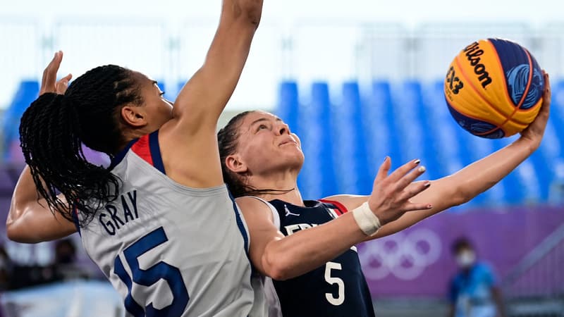 JO 2021 (basket 3x3): battues par les Américaines et pas aidées par l'arbitrage, les Bleues joueront le bronze