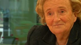 Bernadette Chirac à Nice dimanche 9 mars.