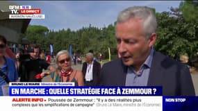 Bruno Le Maire sur la montée d'Éric Zemmour dans les sondages: "Il y a des réalités plus complexes que les simplifications de campagne"