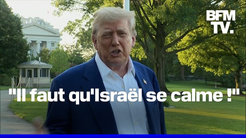 Guerre Israël-Iran: Donald Trump déplore la violation du cessez-le-feu