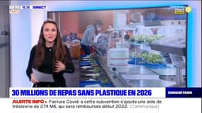 Paris: la ville vise la fin du plastique dans ses cantines d'ici 2026