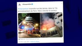 Un incendie dans un immeuble du centre de Paris a fait un mort, une femme âgée, deux blessés graves et dix plus légèrement touchés, dans la nuit de vendredi à samedi.
