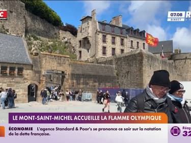 Thomas Pesquet portera la flamme olympique au Mont-Saint-Michel