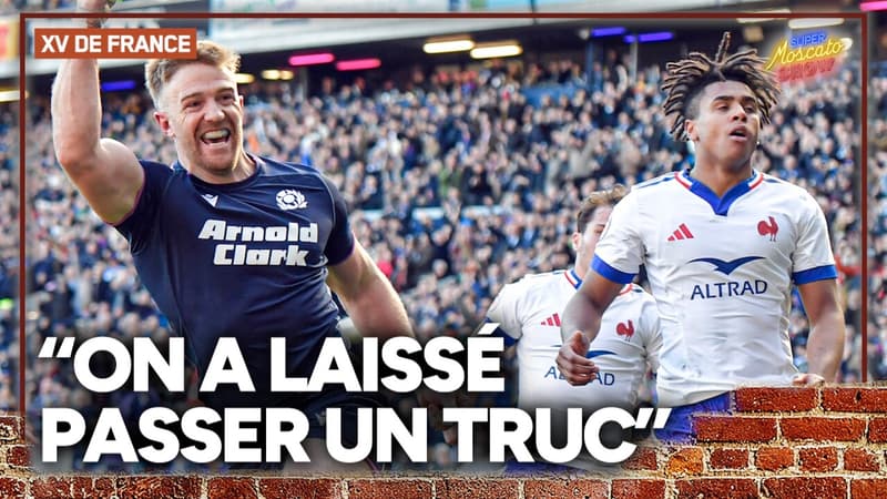 XV de France : "On devait prendre le Grand Chelem", Moscato regrette la défaite face à l'Écosse