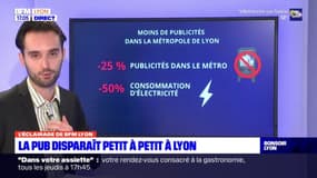 Métropole de Lyon: la pub disparaît petit à petit dans le métro