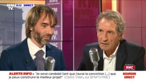 Cédric Villani face à Jean-Jacques Bourdin en direct