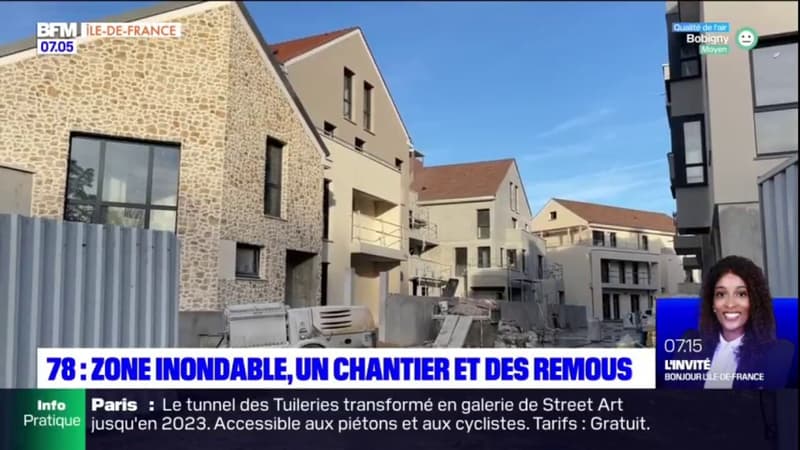 Saint-Rémy-lès-Chevreuse: un chantier crée la polémique dans une zone inondable