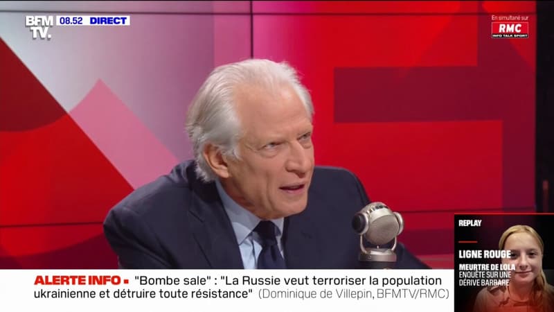 Dominique Villepin: « Je ne suis pas sûr que le président de la République soit toujours au contact du pays et des réalités »