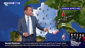 Météo: des averses à prévoir dans le nord ouest et le sud ouest