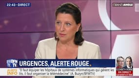 Agnès Buzyn: "Je ne pense pas qu'une prime permettra de régler la difficulté aux urgences"