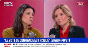 "Il faut utiliser les outils constitutionnels tels qu'ils existent": Yaël Braun-Pivet au sujet du 49.3