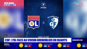 Coupe de France: Lyon recevra Grenoble pour les quarts de finale
