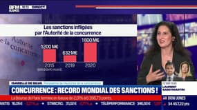 Isabelle de Silva (Autorité de la concurrence) : Concurrence, record mondial des sanctions ! - 08/07