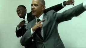 Barack Obama et Usain Bolt