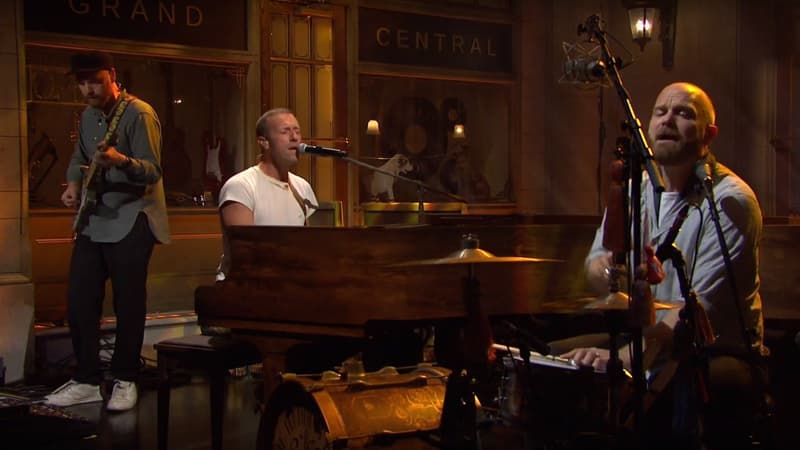 Coldplay dans le Saturday Night Live