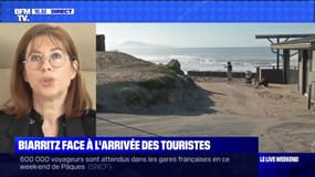 Biarritz face à l'arrivée des touristes - 03/04