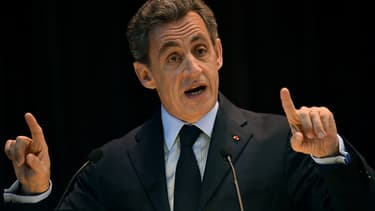 Nicolas Sarkozy à Moscou le 29 octobre 2015.