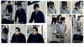 Les trois suspects des explosions à l'aéroport de Bruxelles ont été filmés par les caméras de surveillance.
