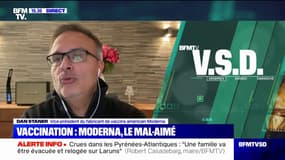 Dan Staner (Moderna): "Nous avons 74 cas de myocardite sur un million de personnes vaccinées, qui sont souvent bénins et durent quelques jours"