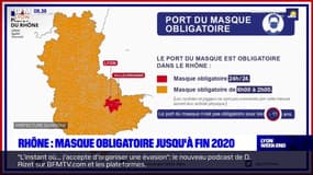 Dans le Rhône, le port du masque sera obligatoire jusqu'à fin 2020 (au moins)