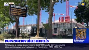 JO 2024: des sièges conçus en plastique recyclé