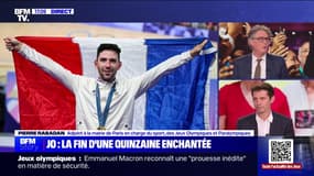 Jeux olympiques: "C'est un moment particulier dont les Français avaient envie et besoin", pour Pierre Rabadan (adjoint à la mairie de Paris en charge du sport)