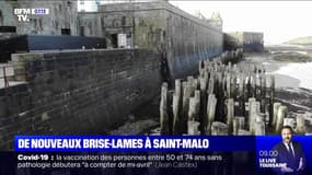 De nouveaux brise-lames à Saint-Malo - 05/03