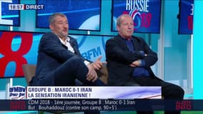 Rolland Courbis : "Cette défaite fait très mal au Maroc... Mais ce n'est pas immérité pour l'Iran !"