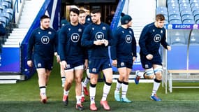 Sean Maitland et Adam Hastings avec l'Ecosse en 2020