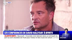 Les confidences de David Hallyday à BFMTV - 10/09