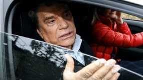 Bernard Tapie a rencontré la direction de La Provence, jeudi 20 décembre 2012 à Marseille.