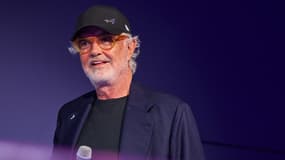 Flavio Briatore lors de la présentation de la saison de F1 à Londres, le 18 février 2025