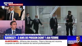Nicolas Sarkozy condamné: le député LR Julien Aubert "trouve le jugement quasiment excessif, pour ne pas dire partial"