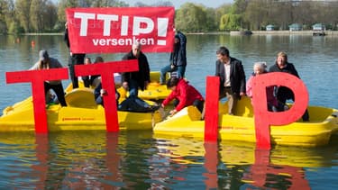 Berlin veut, comme Paris, faire pression sur les négociateurs du traité transatlantique.