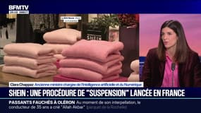 Clara Chappaz, ancienne ministre du Numérique, sur la suspension de Shein: "Quand on ne respecte aucune règle, on peut jouer sur le prix"